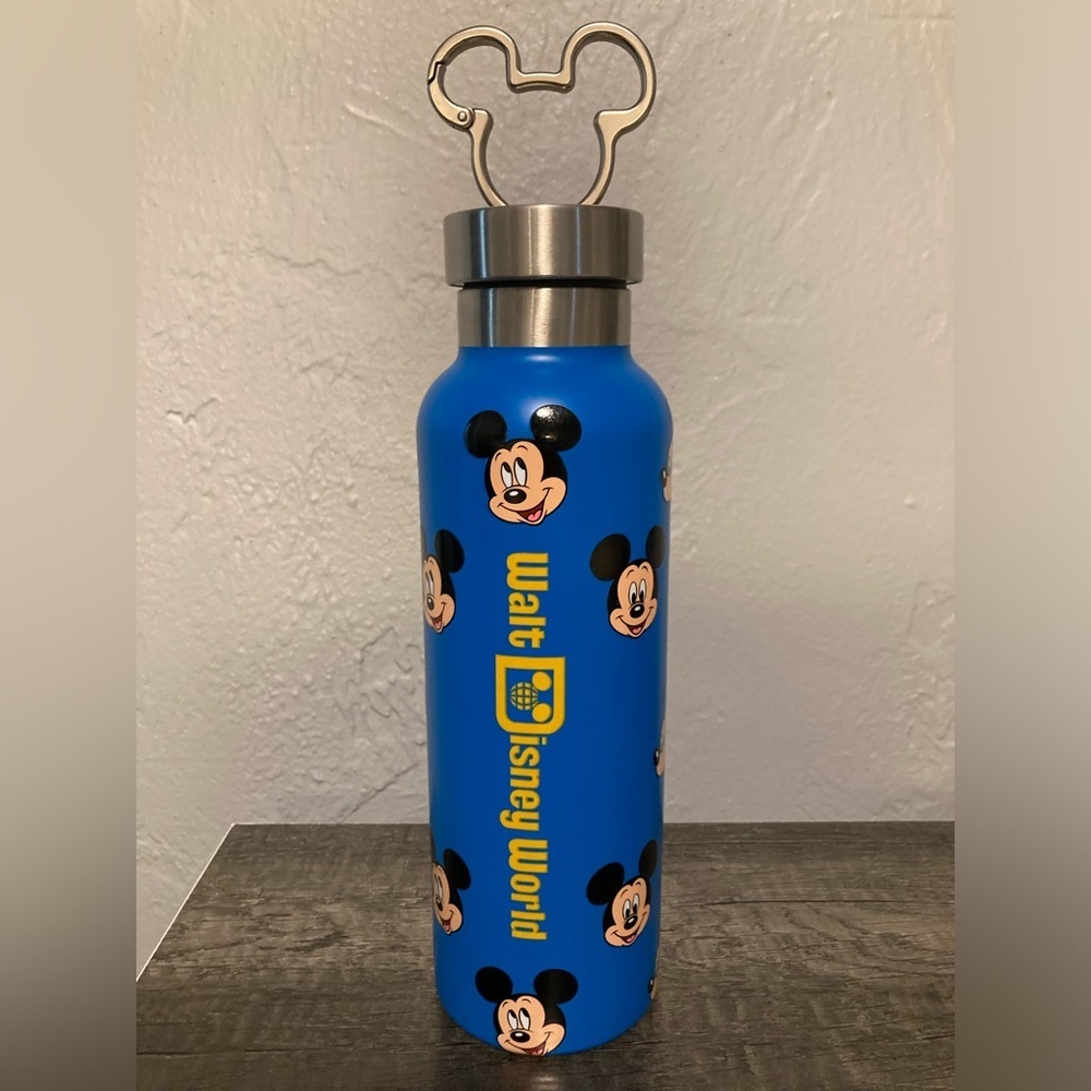 WDW Mickey Mouse Metal Tumbler with Clip